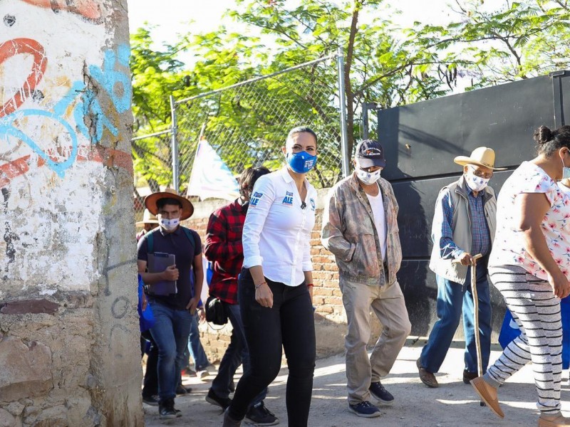 Alejandra Gutiérrez propone seguridad, bienestar económico y ambiental