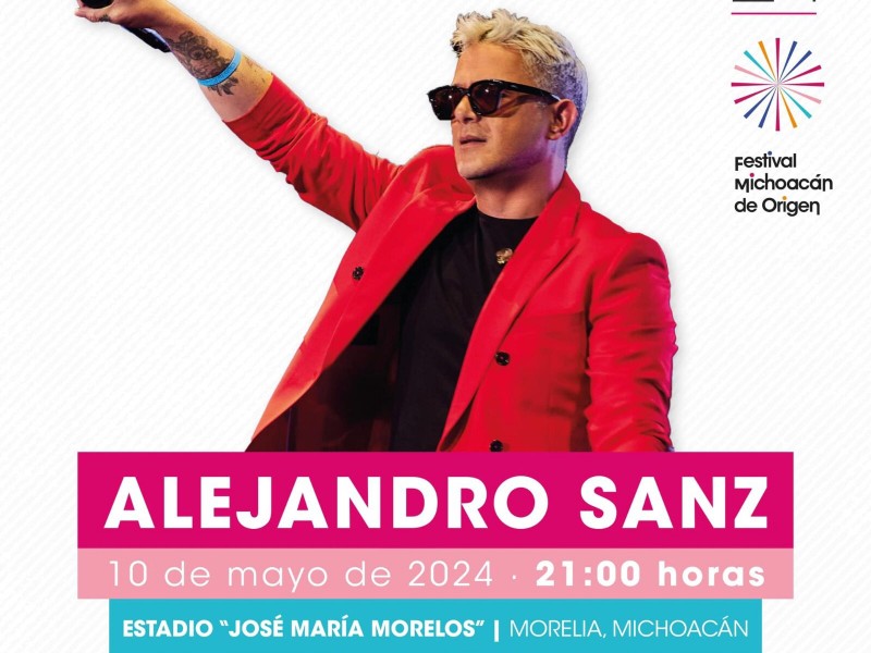 Alejandro Sanz se presentará en el Festival 