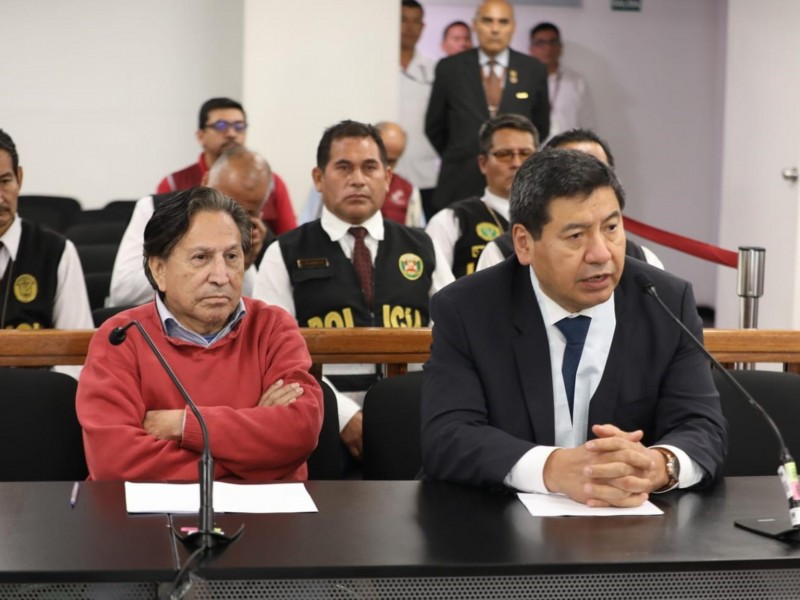 En Perú el expresidente es presentado ante el Juez