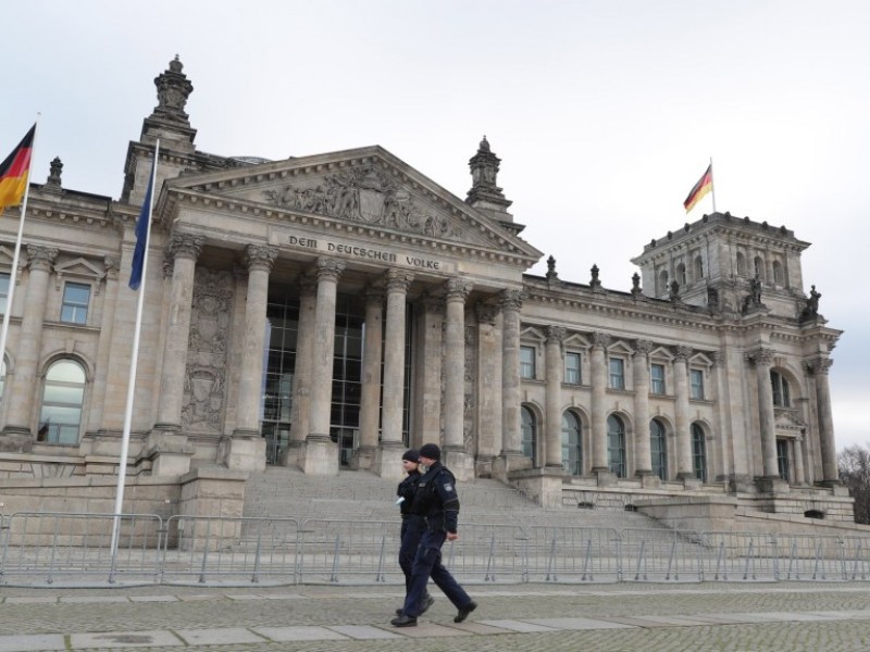 Alemania refuerza la seguridad en el Bundestag