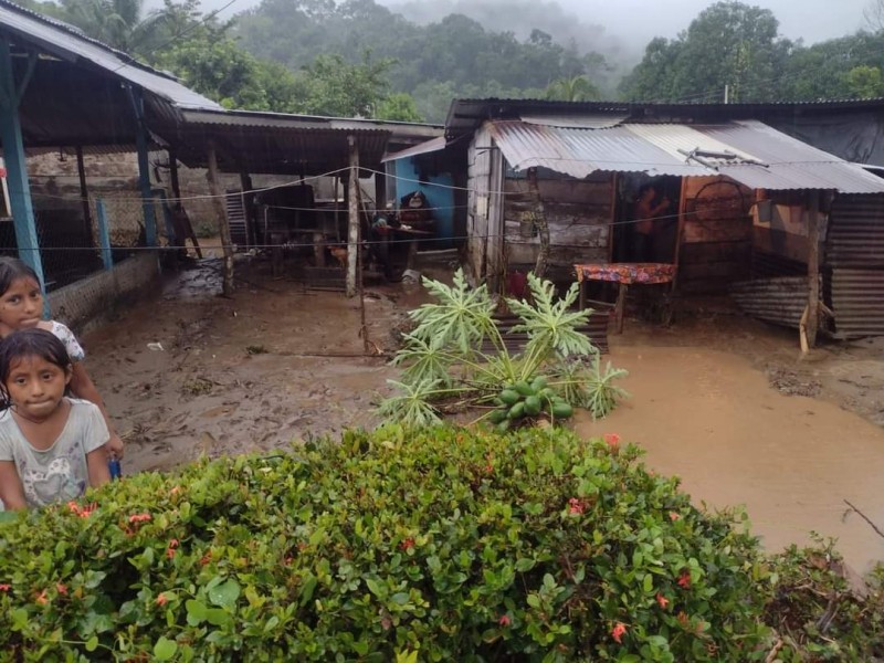Alerta amarilla y verde para todo Chiapas por lluvias intensas