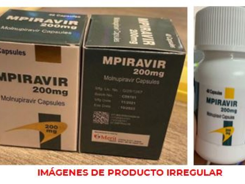 Alerta COFEPRIS por venta ilegal de medicamento controlado