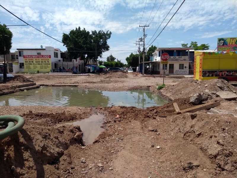 Alerta Control Sanitario por drenajes colapsados