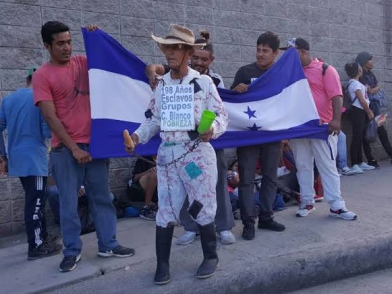 Alerta en la frontera sur por caravana migrante