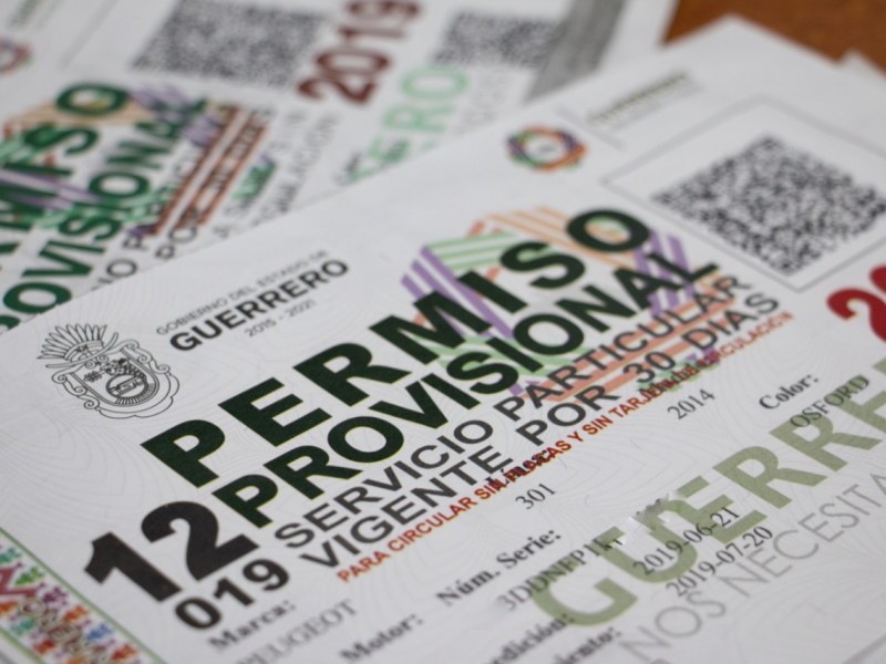 Alerta Guerrero sobre permisos falsos en Colima