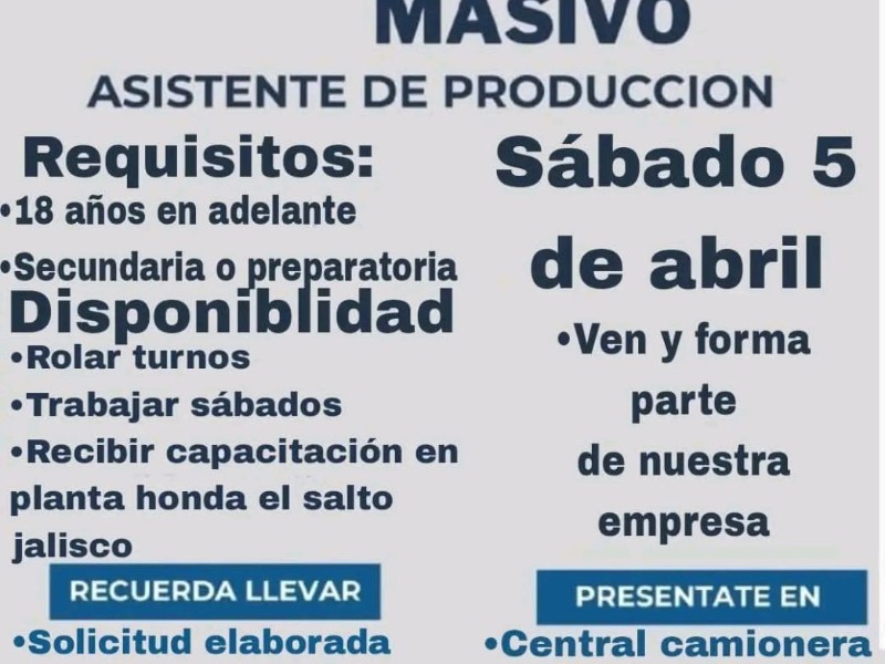 Alerta Honda de México sobre falso reclutamiento masivo en Celaya
