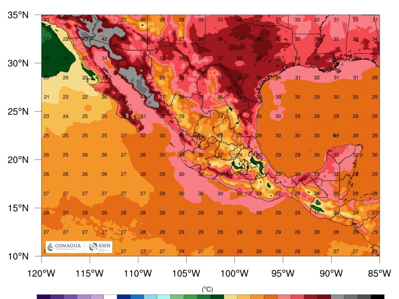 Alerta meteorológica por altas temperaturas en Sonora