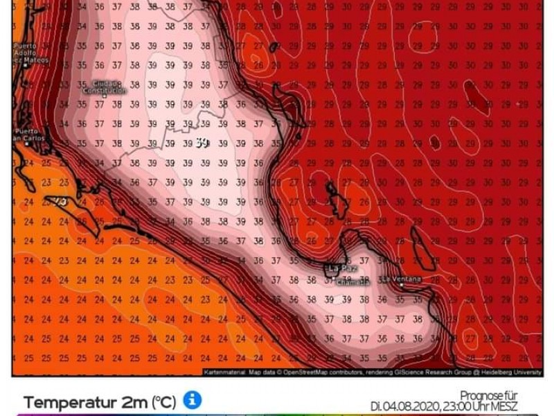 Alerta PC de altas temperaturas para BCS