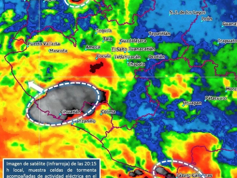 Alerta PC Jalisco por el huracán Willa