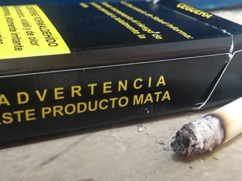 Alerta por consumo de tabaco en menores