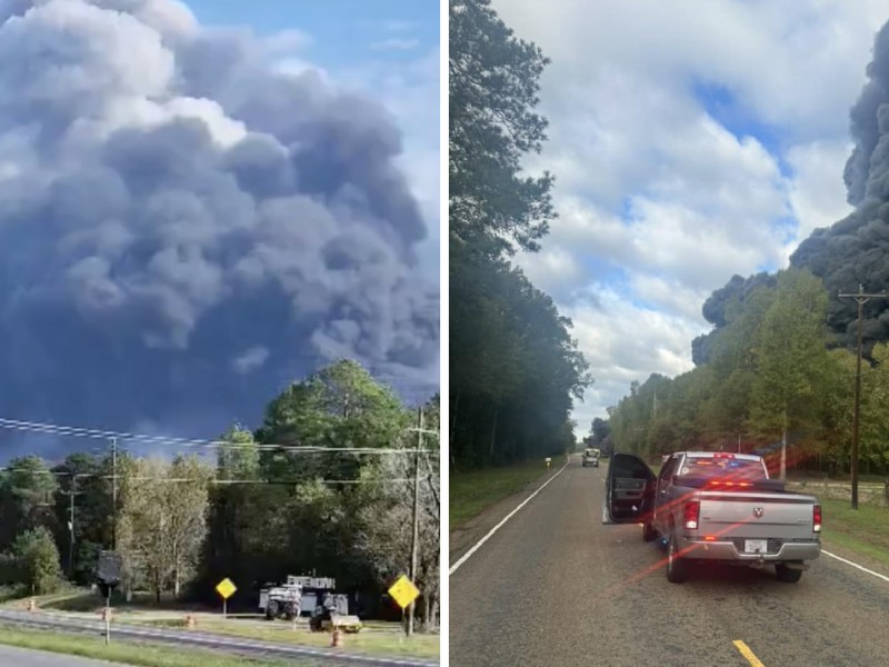 Alerta por explosión en planta química Shepherd, Texas