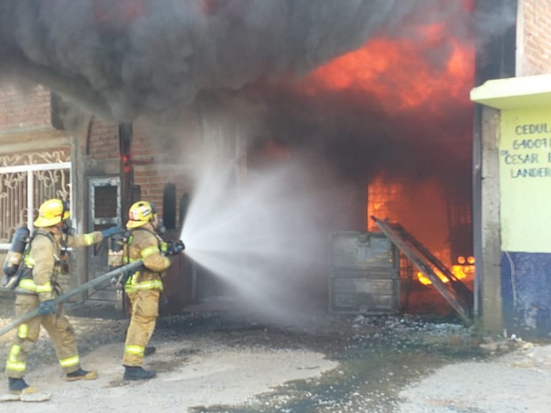 Alerta por incendio en Romita