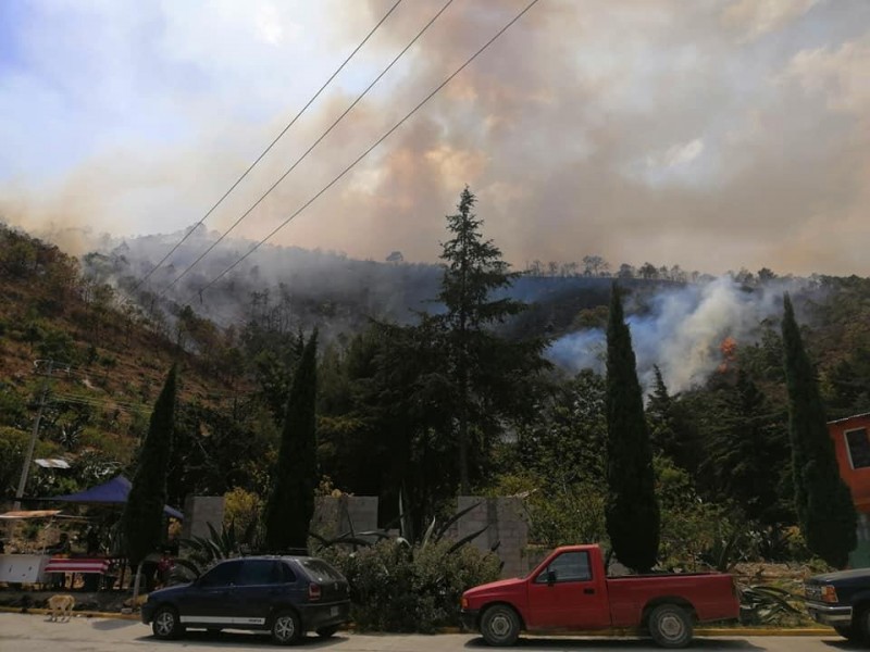 Alerta por incendio en Vicente Guerrero