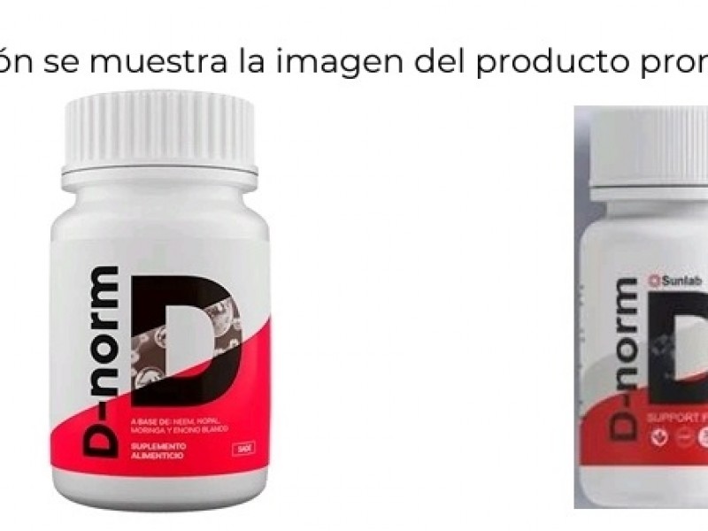 Alerta Sanitaria por comercialización del producto D-norm