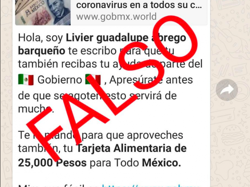 Alerta Seguridad de fraude a través de redes sociales