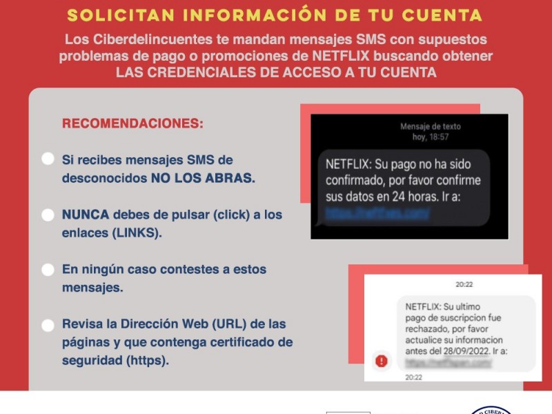 Alerta Unidad Cibernética por fraude