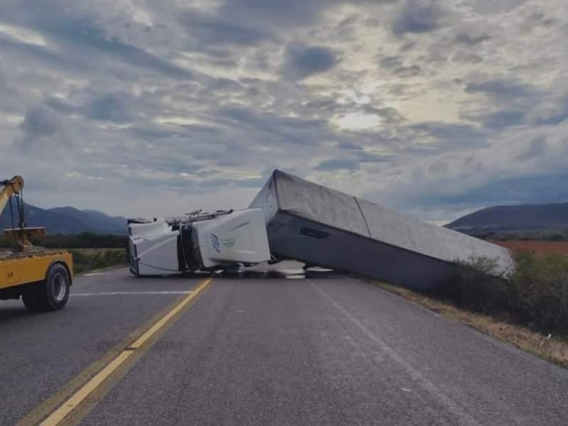 Alertamiento en vía carretera por fuertes vientos del norte