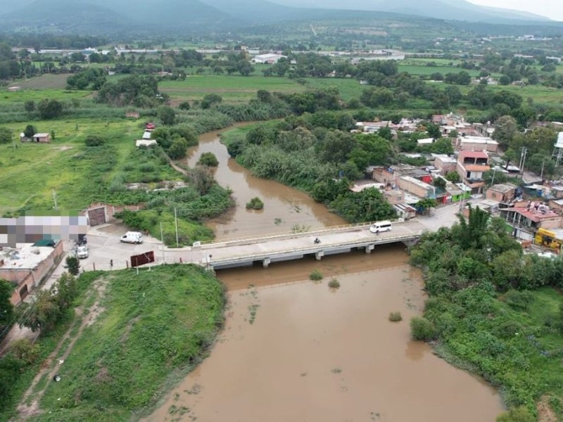 Alertan a municipios por desagüe de Presa Ignacio Allende