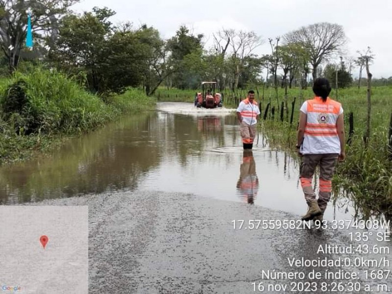 Alertan a población por aumento de nivel en Río Usumacinta