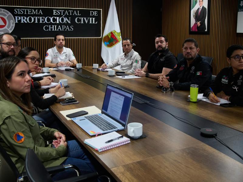 Alertan en Chiapas ante pronóstico de lluvias intensas a torrenciales