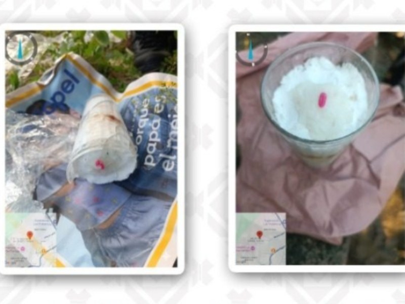 Alertan en Papantla por veladoras con presunto material explosivo Alertan en Papantla por veladoras con presunto material explosivo