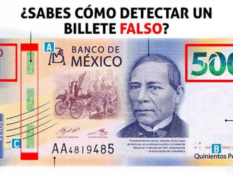 Alertan por circulación de billetes falsos en SLRC.