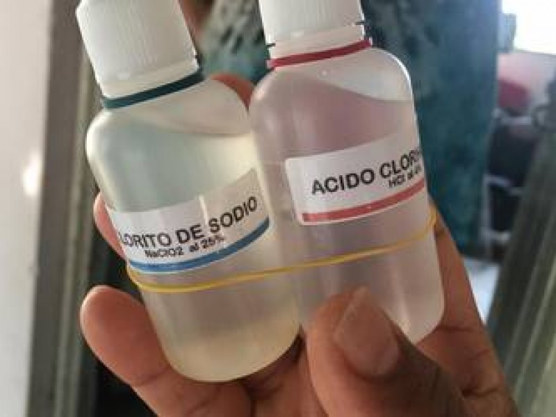 ALERTAN por consumo de Dioxido de Cloro para tratamiento covid