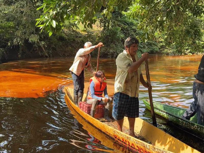 Alertan por contaminación en el río Chacalapa; prohíben usar el agua