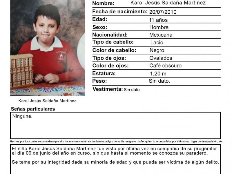 Alertan por desaparición de dos menores  en León