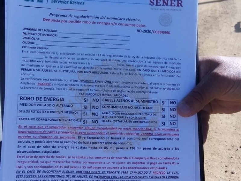 Alertan por encuestas falsas de la CFE y la SENER