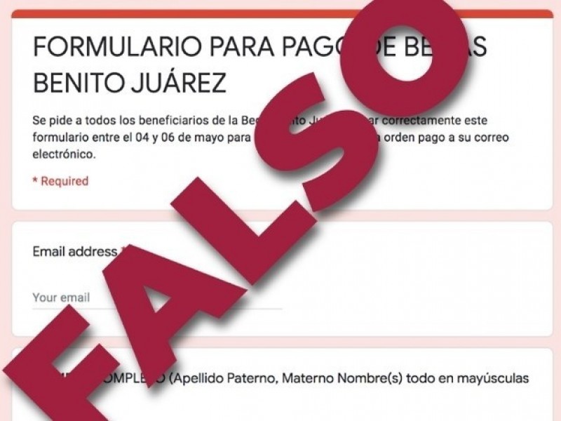 Alertan por fraude en becas Benito Juárez