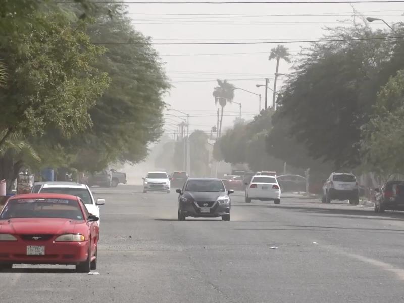 Alertan por fuertes vientos y posibles tolvaneras en San Luis Río Colorado