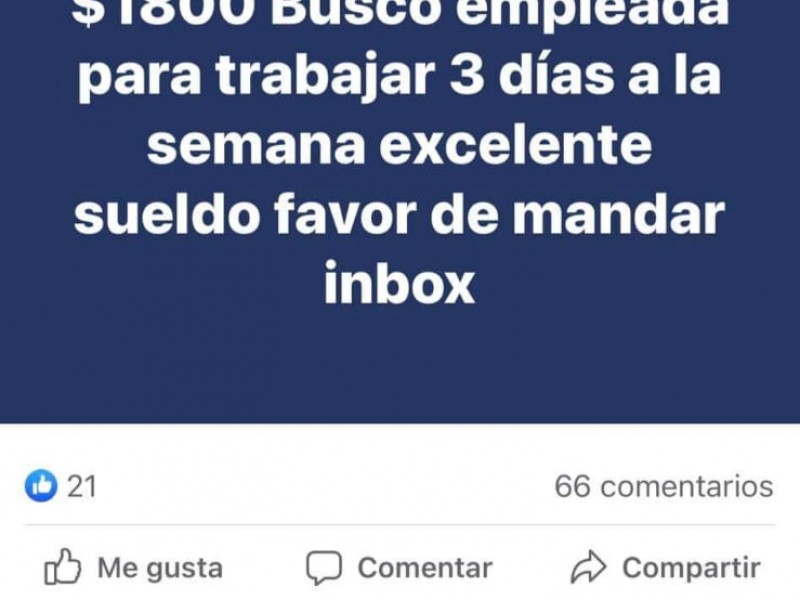 Alertan por hombre que ofrece empleo e intimidad con él