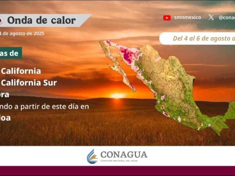 Alertan por llegada de altas temperaturas a Sonora