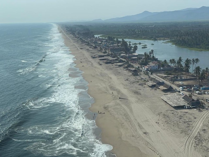 Alertan por mar de fondo en costas guerrerenses