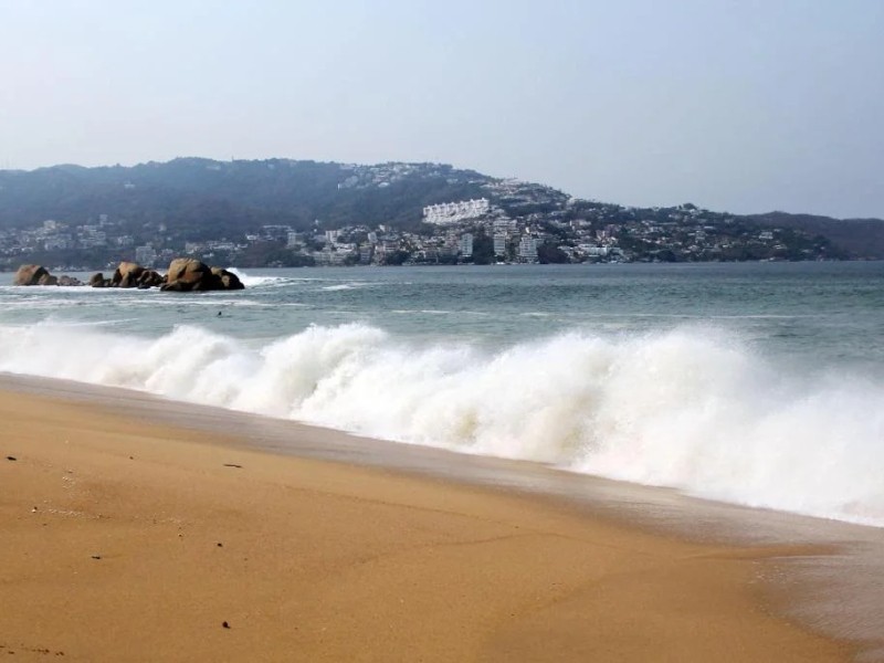 Alertan por nuevo fenómeno de mar de fondo en Guerrero