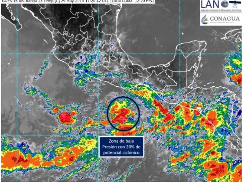 Alertan por posible ciclón en el Océano Pacífico
