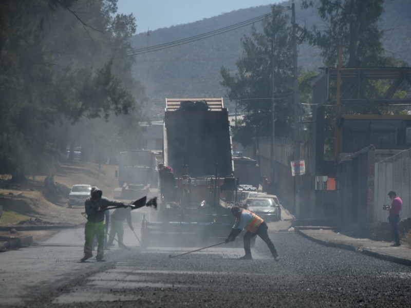 Alertan por tendido de carpeta asfáltica en Ciudad Industrial