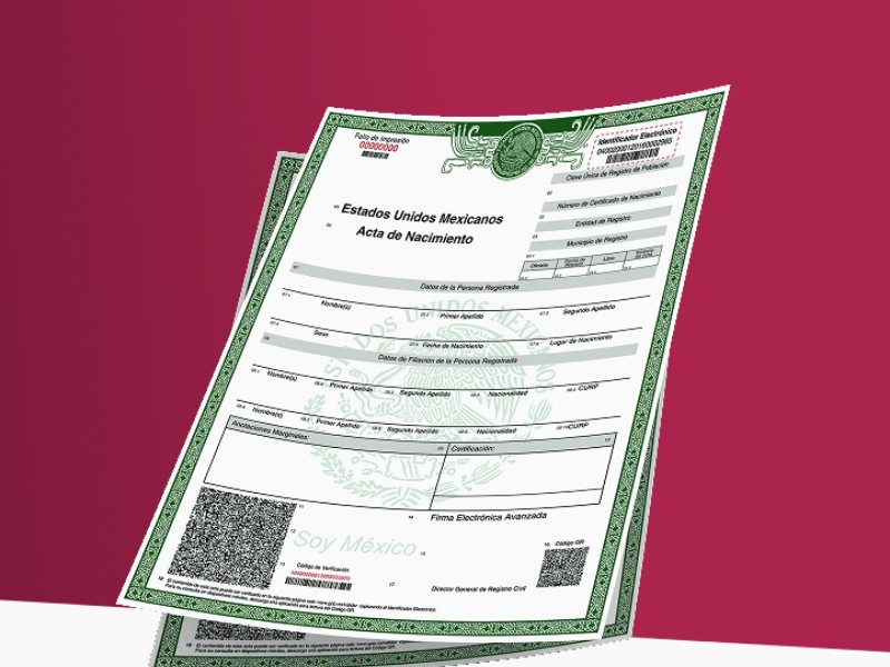 Alertan sobre la expedición de actas falsas