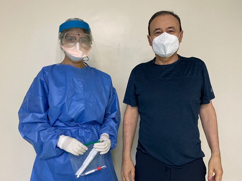 Alfonso Durazo espera resultado negativo en prueba de coronavirus