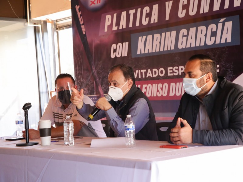 Alfonso Durazo apoyará el deporte en Sonora