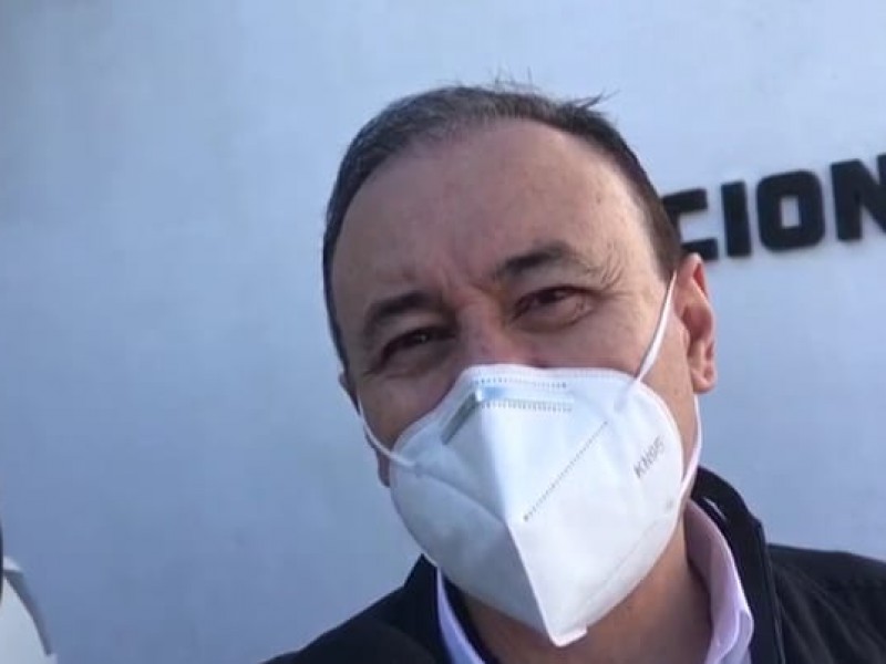 Alfonso Durazo, visita SLRC, a “escondidas” de los medios.