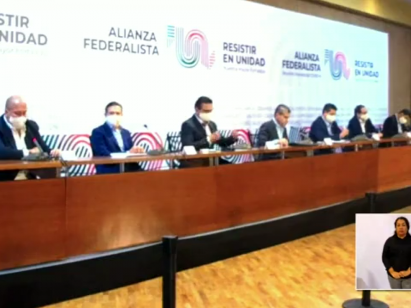 Alianza federalista pide revisar Plan Nacional de Vacunación