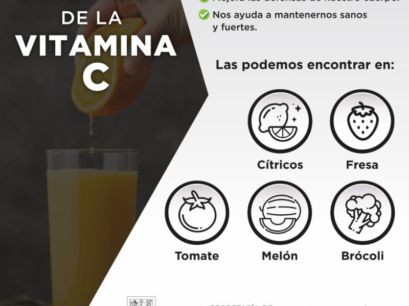 Alimentos ricos en vitamina C y D podrían prevenir enfermedades