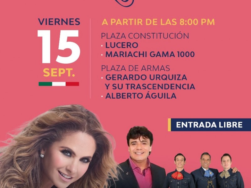 Alista Querétaro celebración de Fiestas Patrias