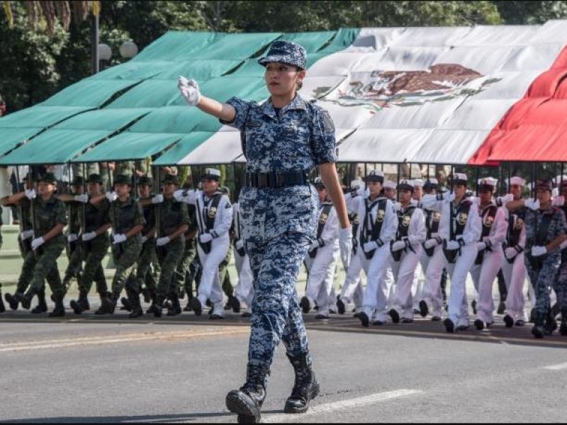 Alistan detalles para desfile militar del 16 de septiembre