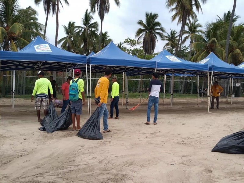 Alistan magna limpieza de playas en Ixtapa-Zihuatanejo