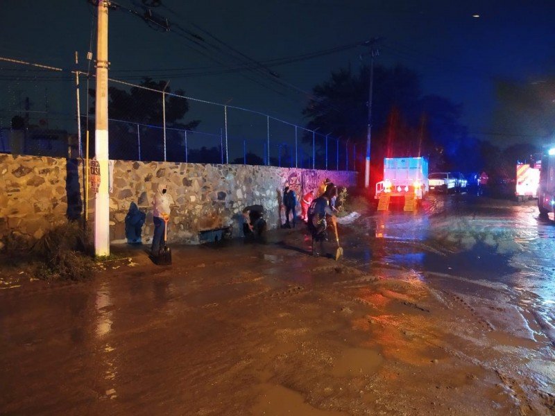 Alrededor de 20 casas afectadas por lluvia en Zapopan