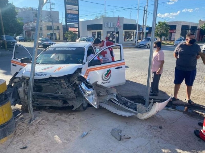 Alta velocidad principal causa de accidente en Gómez Palacio
