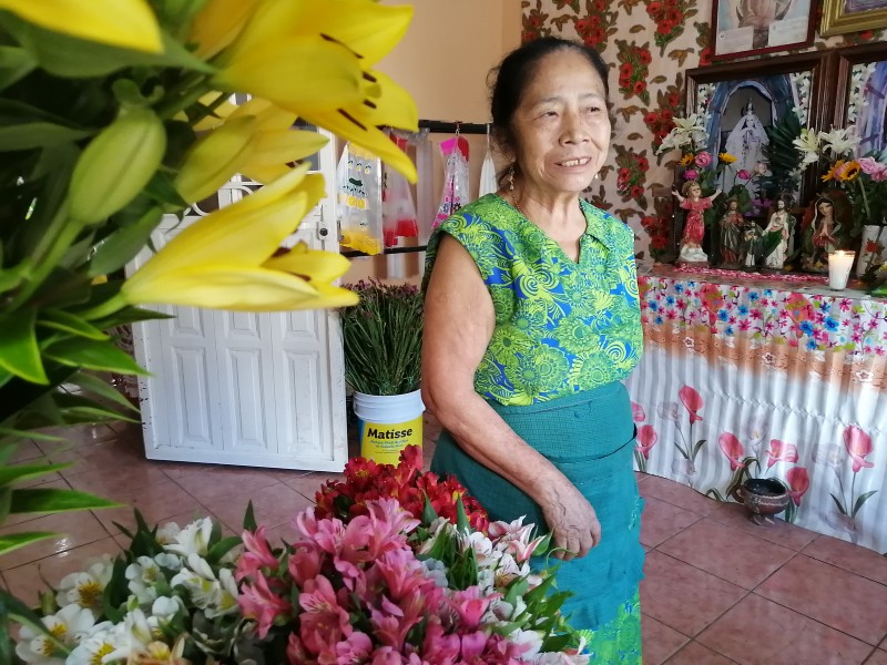 Altar Zoque, una tradicional bienvenida a Fieles Difuntos